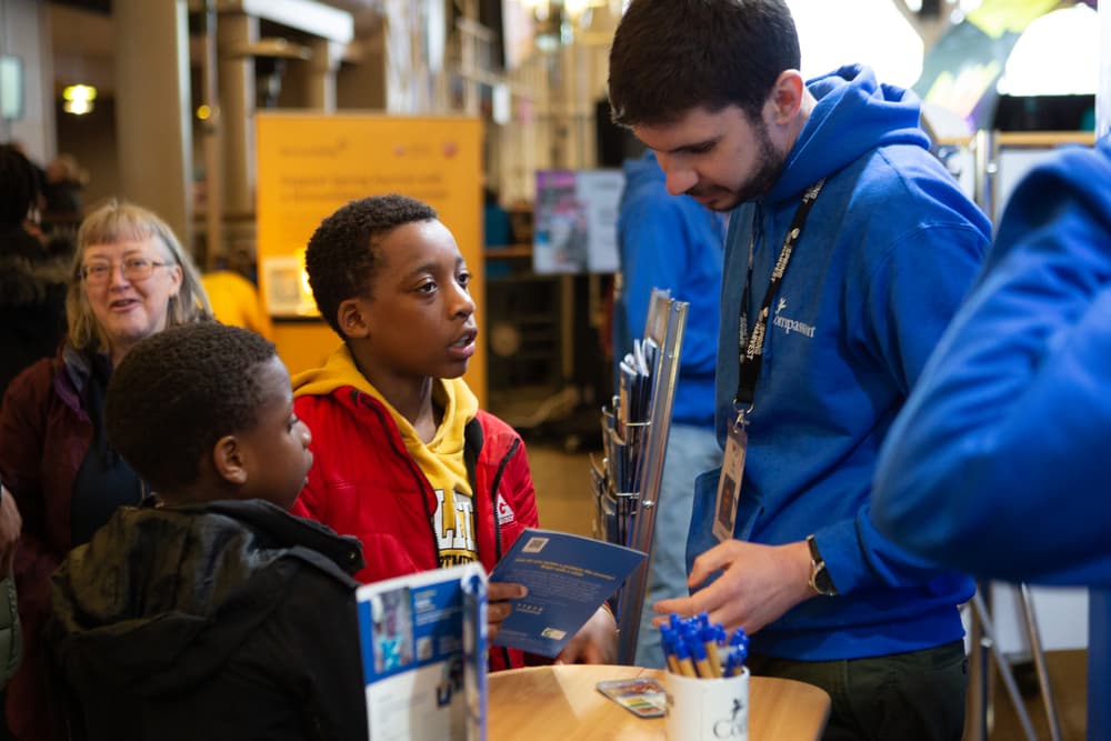 2. We start searching for a sponsor, like, you