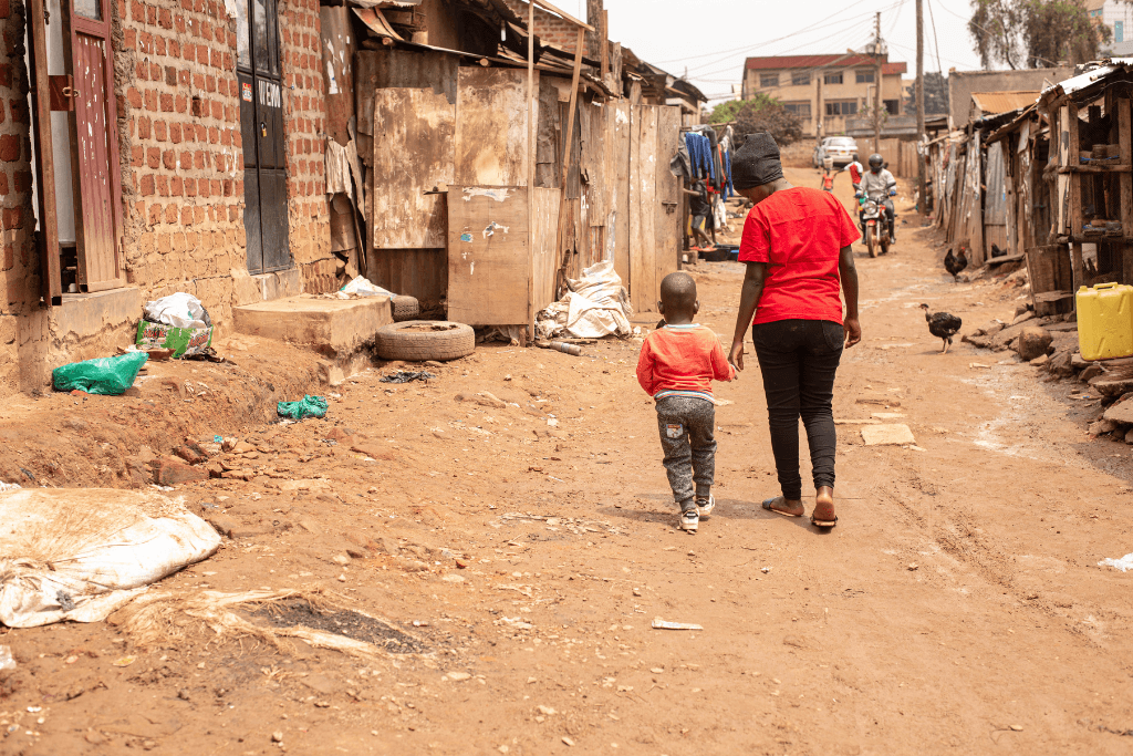 A mother and child in Naguru