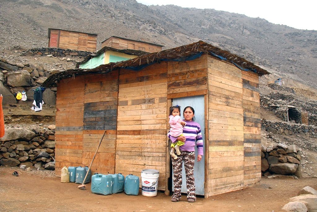 Houses in Peru