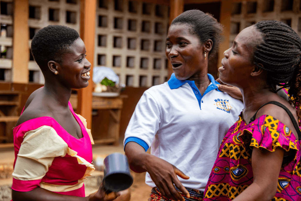 Denise felt welcome at her local church who run a Compassion project