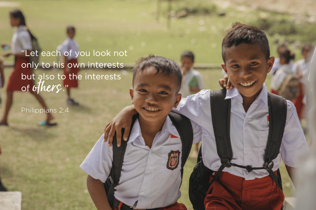 Jendri (left) and his friend (right), Indonesia