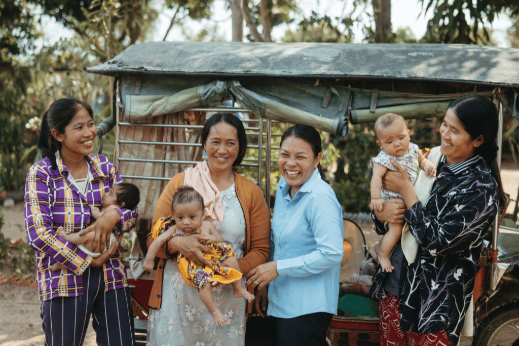 Mothers and Babies in Cambodia